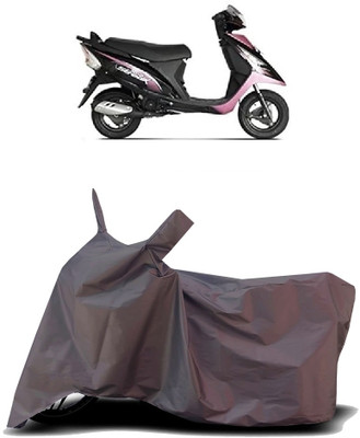 VESMEI Two Wheeler Cover for TVS(Scooty Streak, Blue)