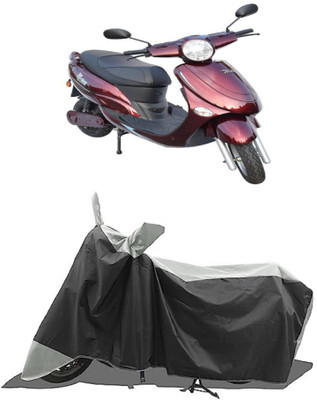 GROFATIK Two Wheeler Cover for Avon(E Star, White)