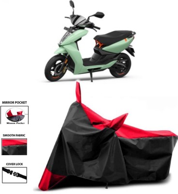 WMIZEXA Two Wheeler Cover for Ather(Red, Black)