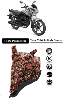 Amexride Two Wheeler Cover for Hero(Splendor I Smart, Multicolor)