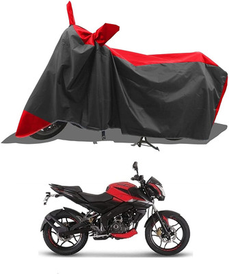 KEDIT Two Wheeler Cover for Bajaj(Pulsar N160, Red)