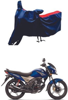 AUTOCAD Waterproof Two Wheeler Cover for Honda(CB Shine, Red, Blue)