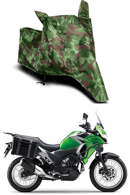 Furious3D Two Wheeler Cover for Kawasaki(Versys X 300, Multicolor)