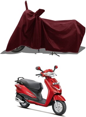 KEDIT Two Wheeler Cover for Hero(Duet VX 110CC BS6, Maroon)