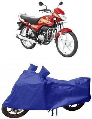 RAAMKM Two Wheeler Cover for Hero(HF Dawn, Blue)