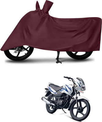 DeepShakshi AUTOMOTIVE Waterproof Two Wheeler Cover for TVS(Sport ES, Maroon)