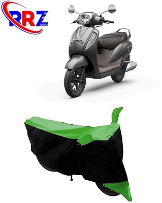 RRZ Two Wheeler Cover for Suzuki(Access, Black, Green)