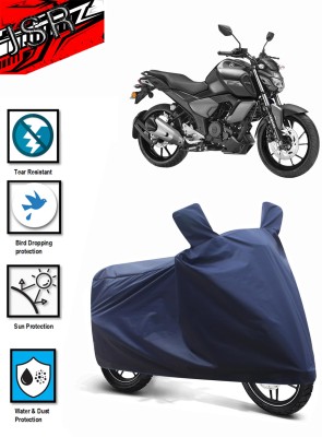 J S R Waterproof Two Wheeler Cover for Yamaha(FZ FI, Blue)