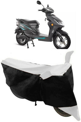 GANPRA Two Wheeler Cover for Hero(Electric Atria, Black, White)