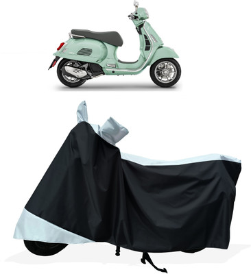 Tricway Two Wheeler Cover for Vespa(GTS 300 BS6, White)