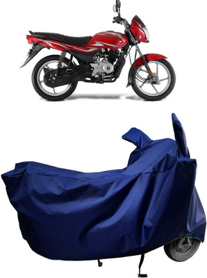 Amexride Two Wheeler Cover for Bajaj(Platina 100 BS6, Blue)