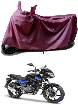 THE REAL ARV Waterproof Two Wheeler Cover for Bajaj(Pulsar 150 DTS-i, Maroon)