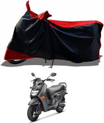 DeepShakshi AUTOMOTIVE Waterproof Two Wheeler Cover for Yamaha(FZS-FI BS6, Red, Black)