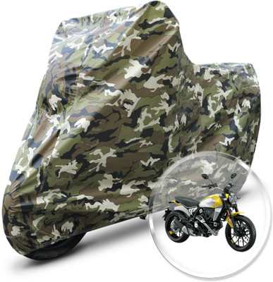 Neodrift Two Wheeler Cover for Ducati(Scrambler Icon, Green)