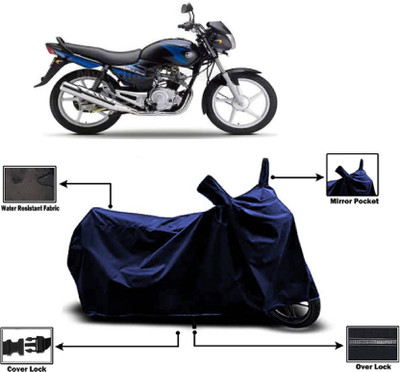KEDIT Two Wheeler Cover for Yamaha(Alba, Blue)
