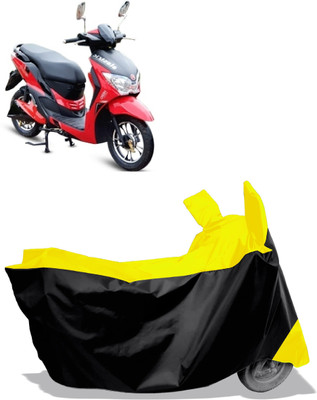 Amexride Two Wheeler Cover for Hero Electric(Electric Dash BS6, Multicolor)