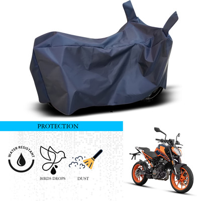 ANTHUB Waterproof Two Wheeler Cover for KTM(Duke 200, Blue)