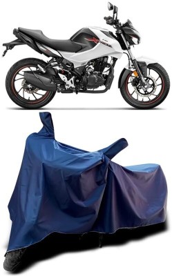 KEDIT Two Wheeler Cover for Hero(Motocorp Xtreme 160 R, Blue)