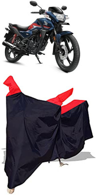 Amexride Two Wheeler Cover for Honda(SP125, Black)