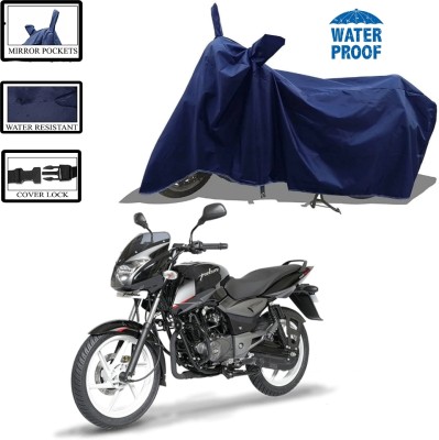 WMIZEXA Waterproof Two Wheeler Cover for Bajaj(Pulsar 150, Blue)