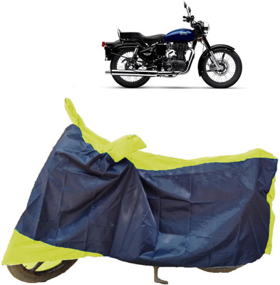 ANTOFY Two Wheeler Cover for Royal Enfield(Bullet Electra Twinspark, Multicolor)