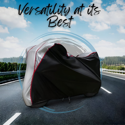 Starvin Waterproof Two Wheeler Cover for Ola(Scooty, Silver)