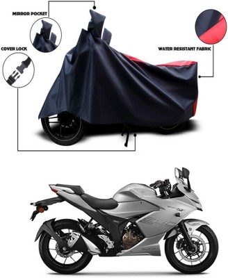 Ascension Two Wheeler Cover for Suzuki(Gixxer SF 250, Blue, Red)