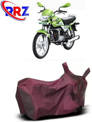 RRZ Waterproof Two Wheeler Cover for Hero(HF Deluxe Eco, Maroon)