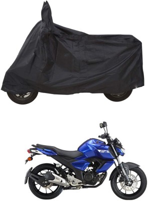 PAGORA Waterproof Two Wheeler Cover for Yamaha(FZ S V3.0 FI, Black)