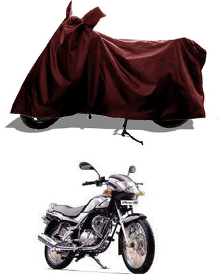 GROFATIK Two Wheeler Cover for TVS(Fiero F2, Maroon)