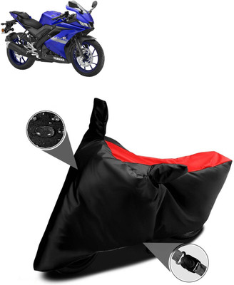 PAGORA Waterproof Two Wheeler Cover for Yamaha(YZF R1 BS6, Red)