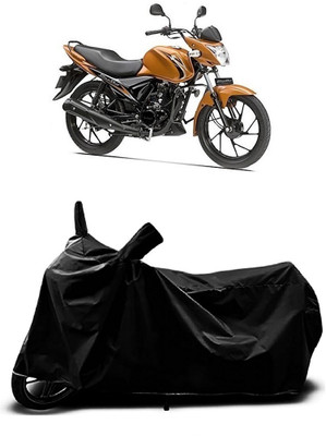 Mdstar Waterproof Two Wheeler Cover for Suzuki(Sling Shot Plus, Black)