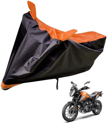 Auto Hub Two Wheeler Cover for KTM(390 Adventure, Orange)