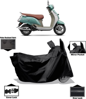 DeepShakshi AUTOMOTIVE Waterproof Two Wheeler Cover for Suzuki(Access 125, Black)