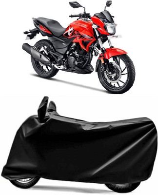 V VINTON Two Wheeler Cover for Hero(Xtreme 200R, Black)