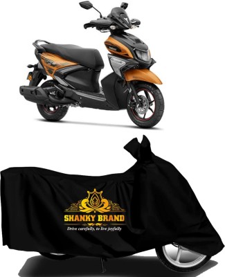 ShankyBrand Two Wheeler Cover for Yamaha, Universal For Bike(Ray ZR BS6, Black)