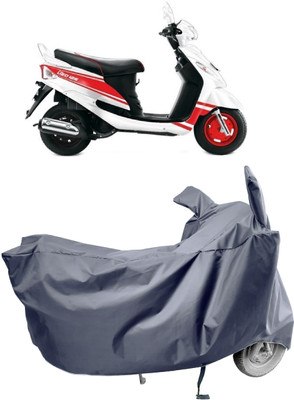 Amexride Two Wheeler Cover for Mahindra(Rodeo UZO, Grey)