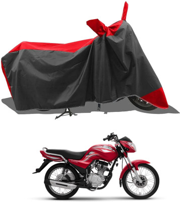 KEDIT Two Wheeler Cover for TVS(Red, Black)