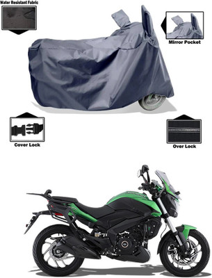 PAGORA Waterproof Two Wheeler Cover for Bajaj(Dominar 400 BS6, Grey)
