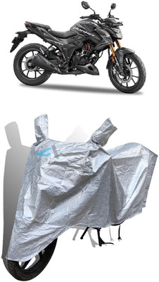 Y3H Waterproof Two Wheeler Cover for Honda(CB Hornet 160, Silver)