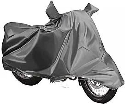 Aamaya Store Waterproof Two Wheeler Cover for Royal Enfield(Scrambler 1100, Grey)