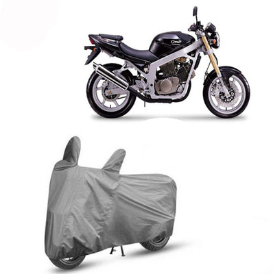 DeepShakshi AUTOMOTIVE Waterproof Two Wheeler Cover for Hyosung(Comet, Grey)