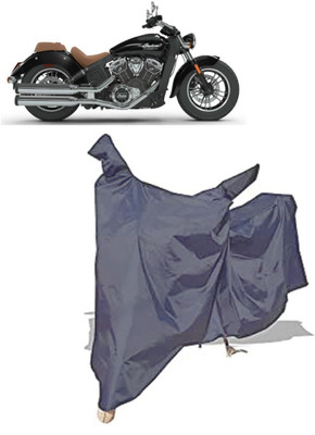Amexride Two Wheeler Cover for Indian(Scout, Grey)