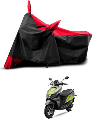 AASHTIK MART Two Wheeler Cover for Universal For Bike(Avenis 125, Red, Black)