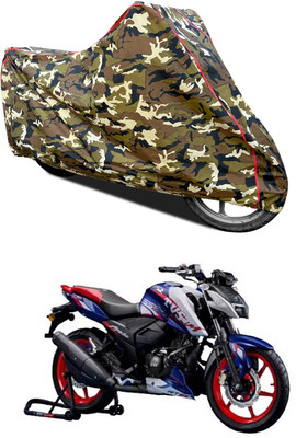 PAGORA Waterproof Two Wheeler Cover for TVS(Apache RTR 165 RP, Yellow)