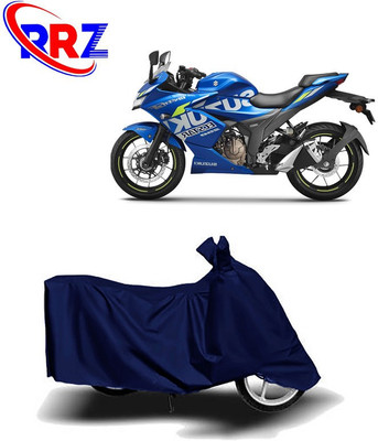 RRZ Two Wheeler Cover for Suzuki(Gixxer SF 250, Blue)