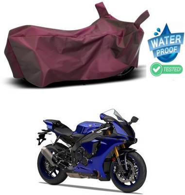 RWT Waterproof Two Wheeler Cover for Yamaha(YZF R1, Maroon)