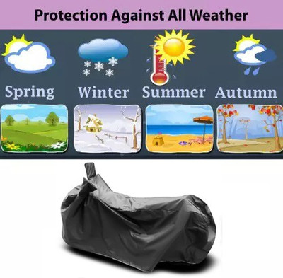 AutoGalaxy Waterproof Two Wheeler Cover for Bajaj(Pulsar SS400, Blue)
