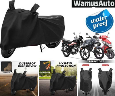 Wamus Auto Waterproof Two Wheeler Cover for Honda(Dio, Black)