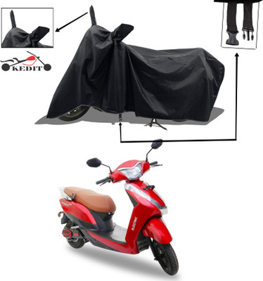 KEDIT Two Wheeler Cover for Universal For Bike(Black)